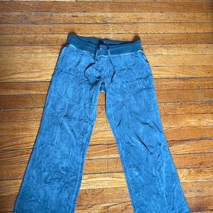 Light Blue Terry Cloth Sweatpants